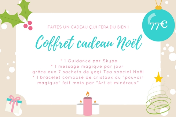 Coffret cadeau de Noel avec guidance