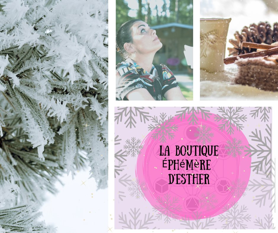 La Boutique Éphémère d’Esther, pour vous mettre en lumière “spécial Noel”